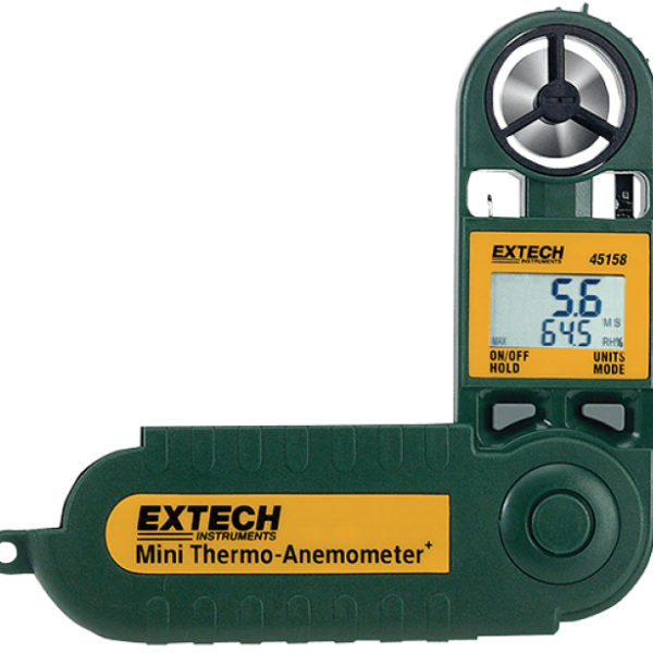 Extech 45158 Mini Thermo-Anemometer with Humidity